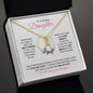 Daughter (Floral Ring Card) - Alluring Beauty Necklace