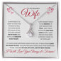 To My Beautiful Wife (Valentine Corner Hearts) - Alluring Beauty Necklace
