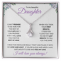 Daughter (Purple card) - Alluring Beauty Necklace