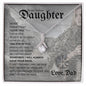 Daughter from Dad (Viking Card) - Alluring Beauty Necklace