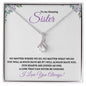 To My Amazing Sister (Purple) - Alluring Beauty Necklace
