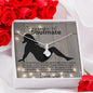 To My Smokin' Hot Soulmate (Naked Valentine) - Alluring Beauty Necklace