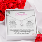 Daughter (Pink Card) - Alluring Beauty Necklace