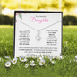 Daughter (Pink Card) - Alluring Beauty Necklace