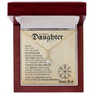 Daughter from Dad ( Beige Viking Card) - Alluring Beauty