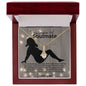 To My Smokin' Hot Soulmate (Naked Valentine) - Alluring Beauty Necklace