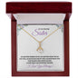 To My Amazing Sister (Purple) - Alluring Beauty Necklace