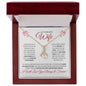 To My Beautiful Wife (Valentine Corner Hearts) - Alluring Beauty Necklace