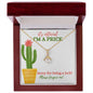 Sorry for being a Jerk (Prickly Cactus Card) - Alluring Beauty Necklace