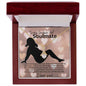To my Smokin' Hot Soulmate (Bearded and Naked / Valentines Day) - Alluring Beauty Necklace