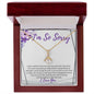 I'm So Sorry (Purple Card) - Alluring Beauty Necklace
