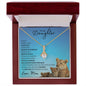 Daughter from Mom (New Lioness Card) -Alluring Beauty Necklace