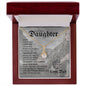 Daughter from Dad (Viking Card) - Alluring Beauty Necklace