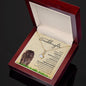Granddaughter from Grandmother (Lioness Card) - Alluring Beauty Necklace
