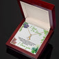 I succ, I'm Sorry (Succulent Card) - Alluring Beauty Necklace