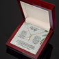 Wife - (Christmas Spruce Card) - Alluring Beauty Necklace