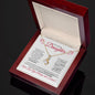 To Our Amazing Daughter from Mom and Dad (Valentine) - Alluring Beauty Necklace