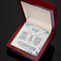 Wife (Snowflake Christmas Card) - Alluring Beauty Necklace