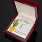 Sorry for being a Jerk (Prickly Cactus Card) - Alluring Beauty Necklace