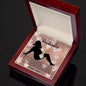 To my Smokin' Hot Soulmate (Bearded and Naked / Valentines Day) - Alluring Beauty Necklace