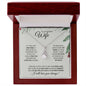 Wife - (Christmas Spruce Card) - Alluring Beauty Necklace