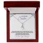 To My Amazing Sister (Purple) - Alluring Beauty Necklace