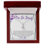 I'm So Sorry (Purple Card) - Alluring Beauty Necklace