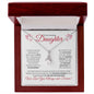 To Our Amazing Daughter from Mom and Dad (Valentine) - Alluring Beauty Necklace