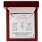 Daughter (Pink Card) - Alluring Beauty Necklace