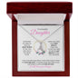 Daughter (Floral Ring Card) - Alluring Beauty Necklace