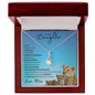 Daughter from Mom (New Lioness Card) -Alluring Beauty Necklace