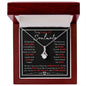 To My Smoking Hot Soulmate ( Red Hot Black Card) - Alluring Beauty Necklace
