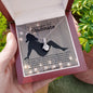 To My Smokin' Hot Soulmate (Naked Valentine) - Alluring Beauty Necklace