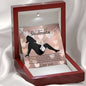 To my Smokin' Hot Soulmate (Bearded and Naked / Valentines Day) - Alluring Beauty Necklace