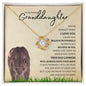 Granddaughter from Grandmother (Lioness Card) - Love Knot Necklace