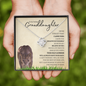 Granddaughter from Grandmother (Lioness Card) - Love Knot Necklace