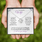 Wife (Purple Card) - Love Knot Necklace