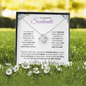 Soulmate (Purple Card) - Love Knot Necklace