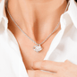 Soulmate (Purple Card) - Love Knot Necklace