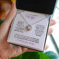 Wife (Purple Card) - Love Knot Necklace