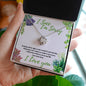 I Succ, I'm Sorry (Succulent Card) - Love Knot Necklace