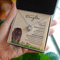 Daughter from Mom (Lioness Card) - Love Knot Necklace