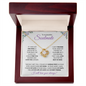 Soulmate (Purple Card) - Love Knot Necklace
