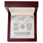 Wife (Purple Card) - Love Knot Necklace
