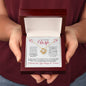 To My Beautiful Wife (Valentine Corner Hearts) - Love Knot Necklace