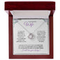 Wife (Purple Card) - Love Knot Necklace