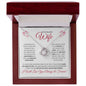 To My Beautiful Wife (Valentine Corner Hearts) - Love Knot Necklace