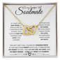 Smokin' Hot Soulmate - Interlocking Heart Necklace