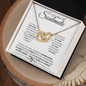 Smokin' Hot Soulmate - Interlocking Heart Necklace