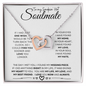Smokin' Hot Soulmate - Interlocking Heart Necklace